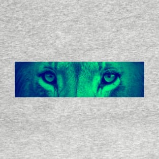 Lion Eyes (Turquoise) T-Shirt